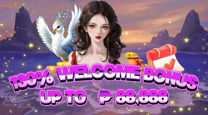 130% Welcome Bonus up to ₱88,888